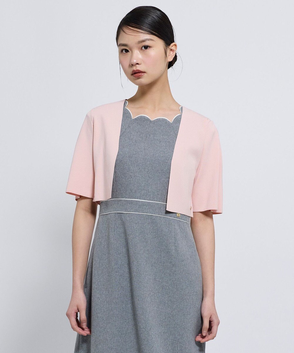 TOCCA 【松木育未さん着用】CREPE BOLERO ボレロ 