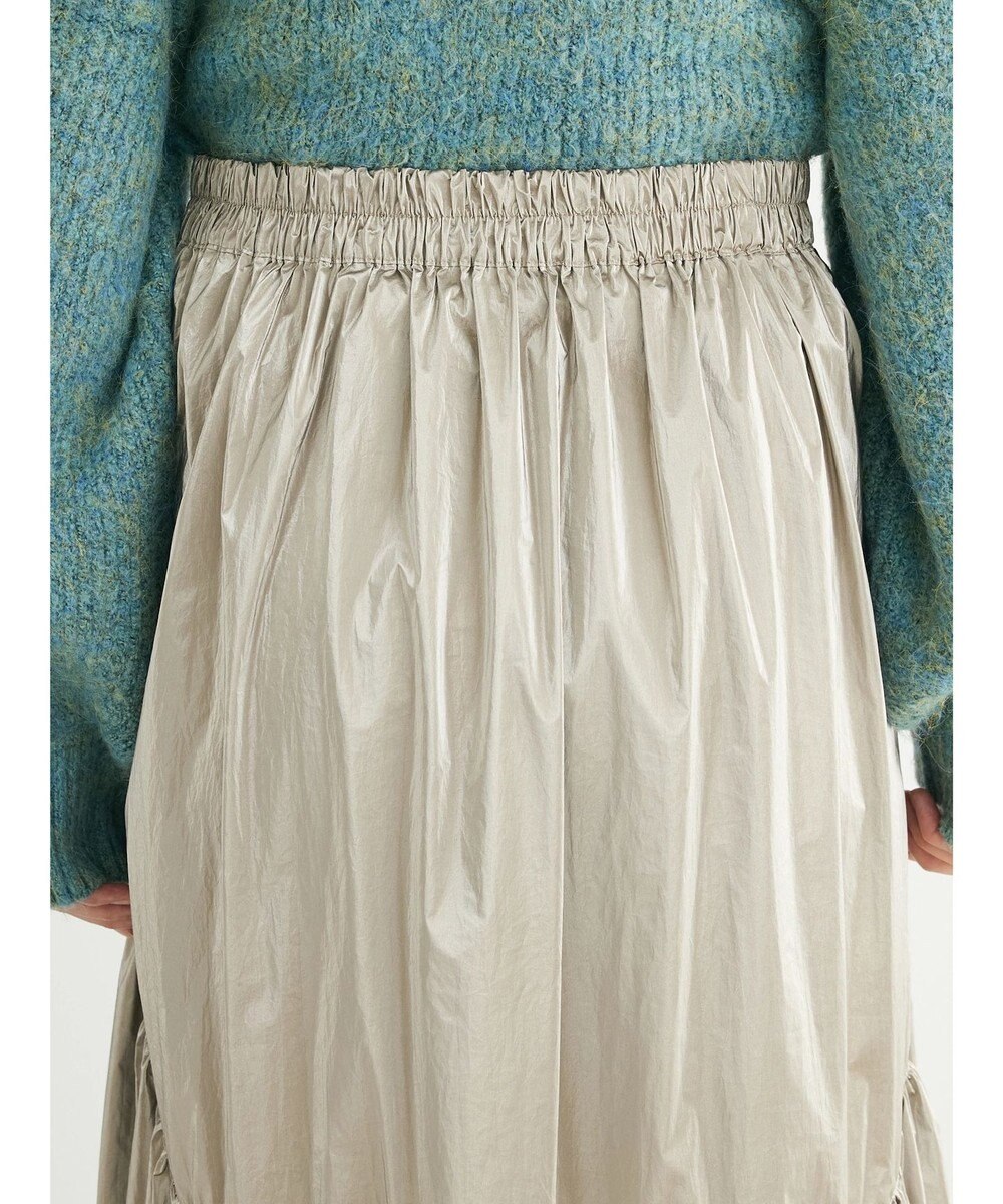 Green Parks ・ＥＬＥＮＣＡＲＥ　ＤＵＥ　メタリックティアードスカート 