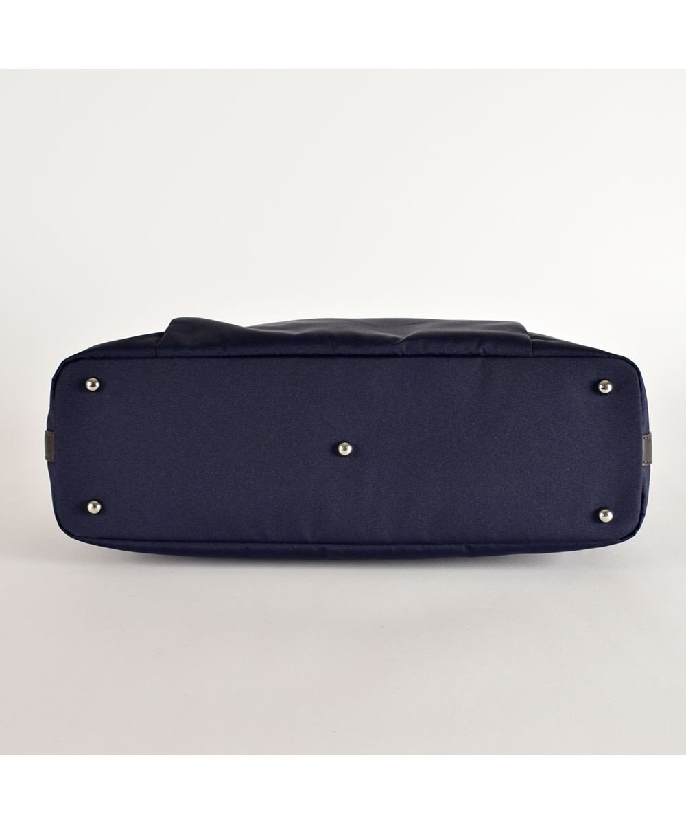 LA BAGAGERIE コーデュラ×リサイクルレザー　スクエアトート 