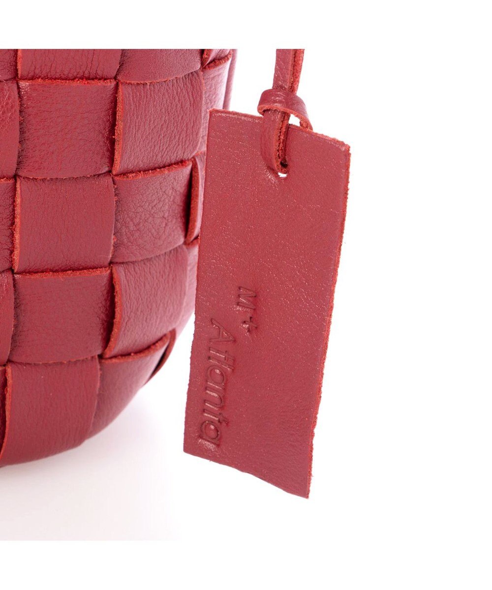 UNBILLION アトランタ ATLANTA / 牛革メッシュバケツショルダー 