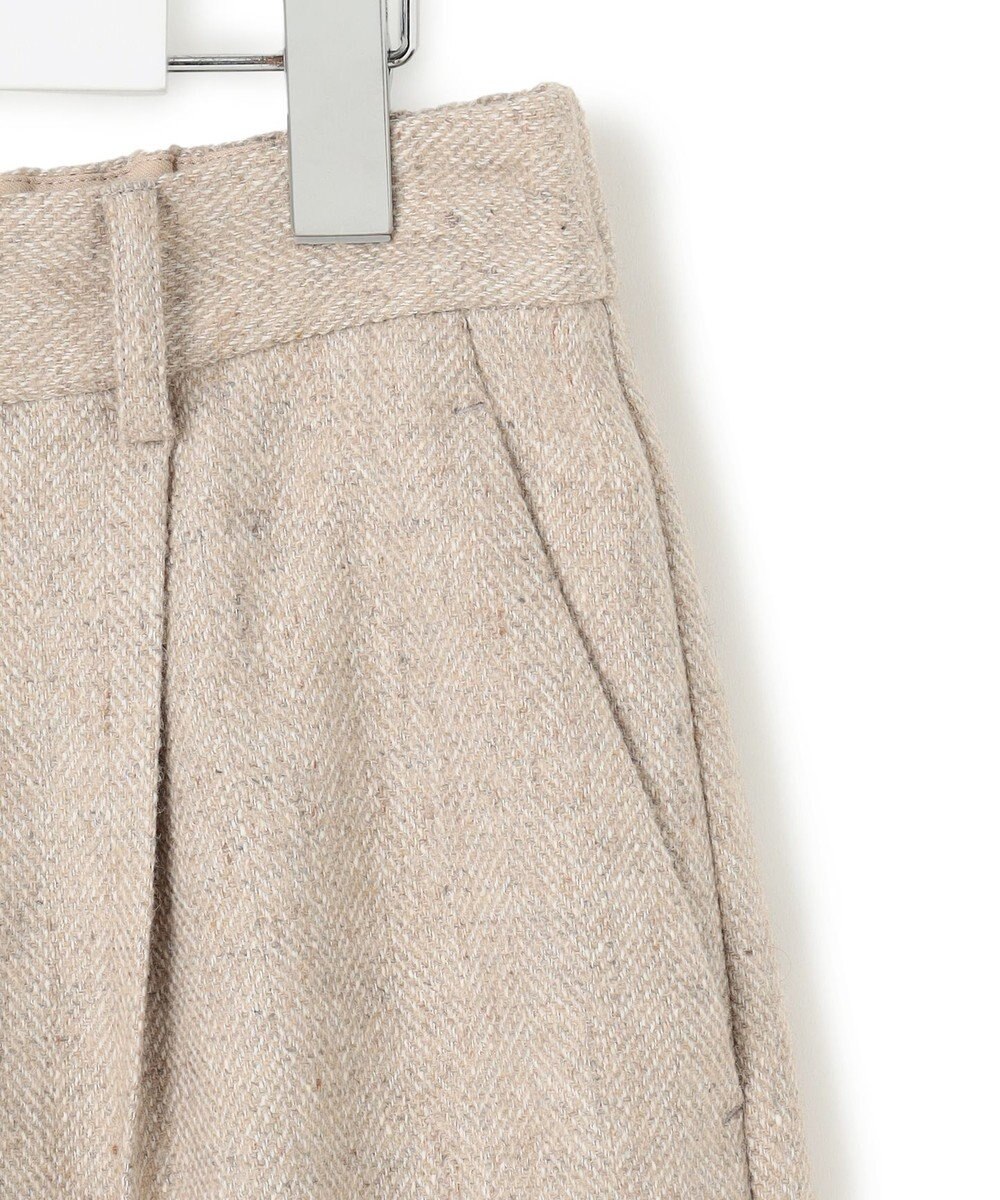 23区 S ヘリンボーンループツイード ハーフパンツ 