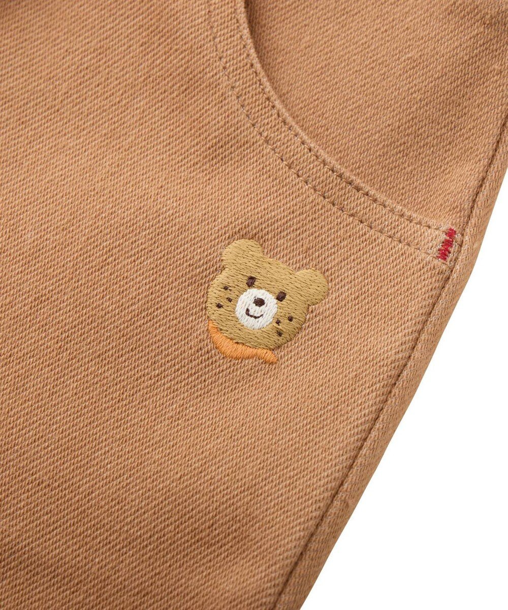 MIKI HOUSE HOT BISCUITS 【Everyday Series】ワンポイント ストレッチ10分丈パンツ 