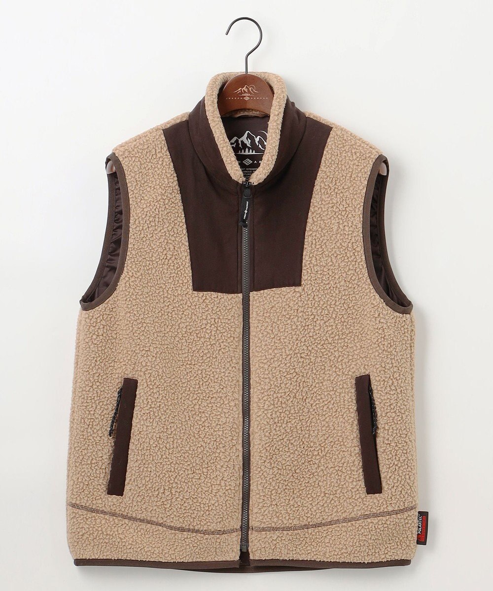 JOSEPH ABBOUD MOUNTAIN 【Eco素材/ライナードッキング対応】ポーラテック ボアフリース ベスト 