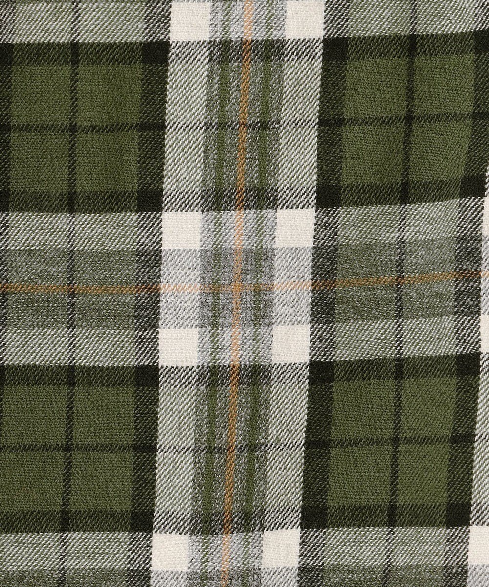 JOSEPH ABBOUD MOUNTAIN 【サスティナブル】オーガニックラフィーチェック シャツ 