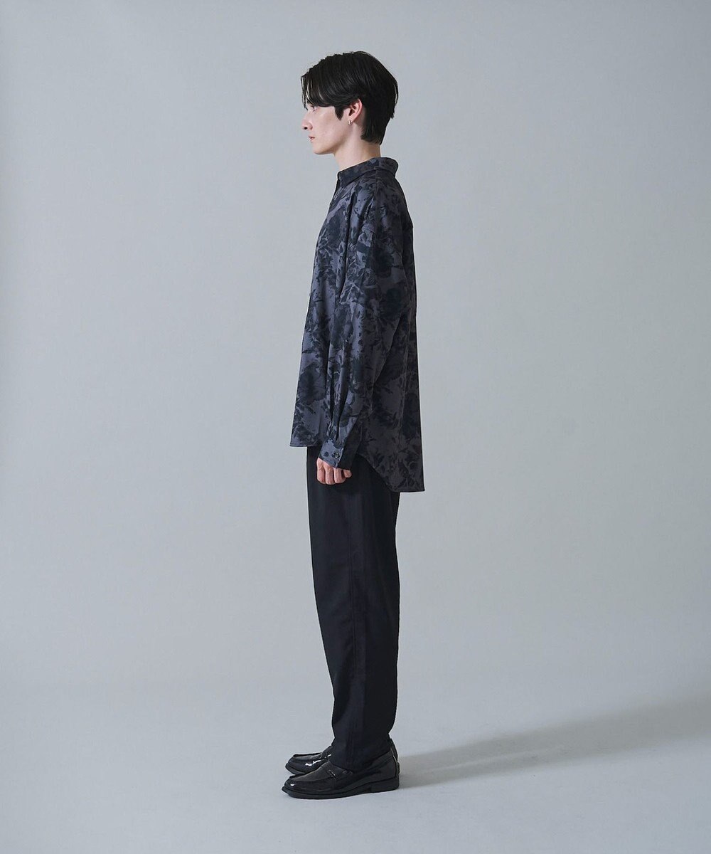 WEGO ベルト付きテーパードスラックス 