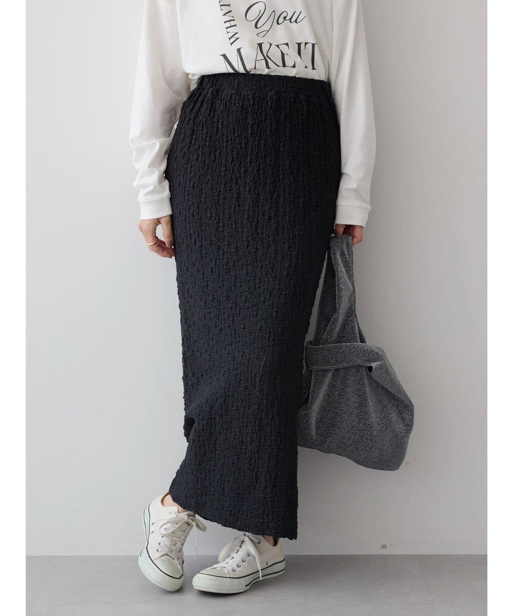 AMERICAN HOLIC フクレジャガードタイトスカート 