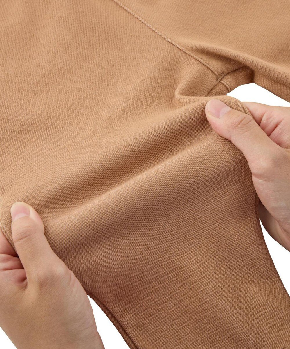 MIKI HOUSE HOT BISCUITS 【Everyday Series】ワンポイント ストレッチ10分丈パンツ 