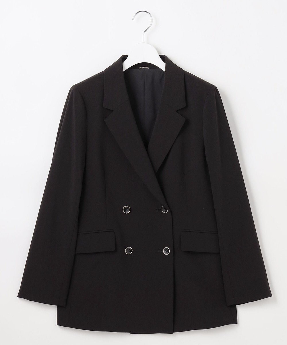 ANY SIS L セレモニーダブルクロス テーラードジャケット 