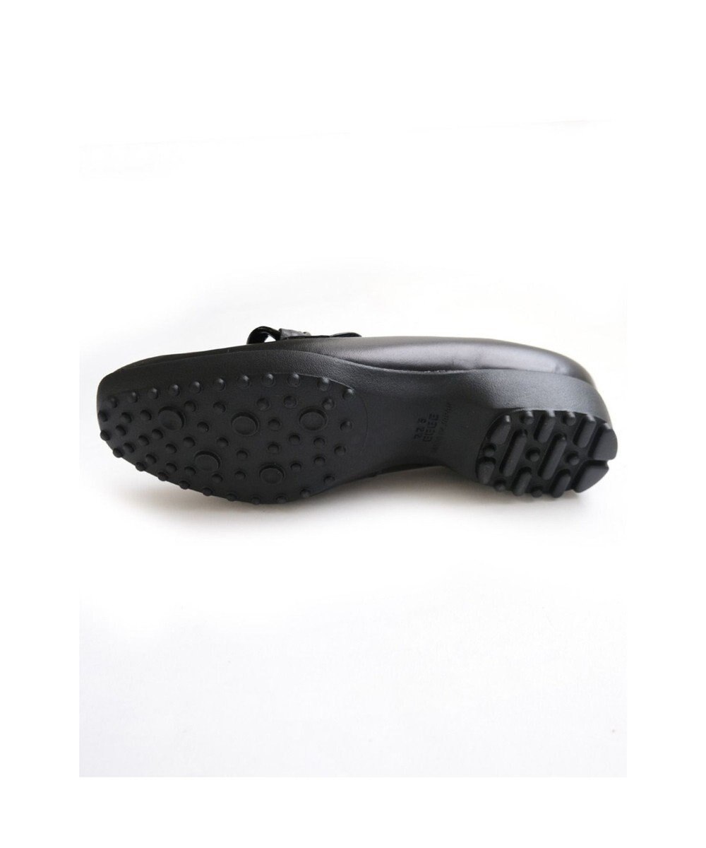 Pointer 【石岡真実さん着用】日本製 本革超軽量チェーンモチーフローファー 