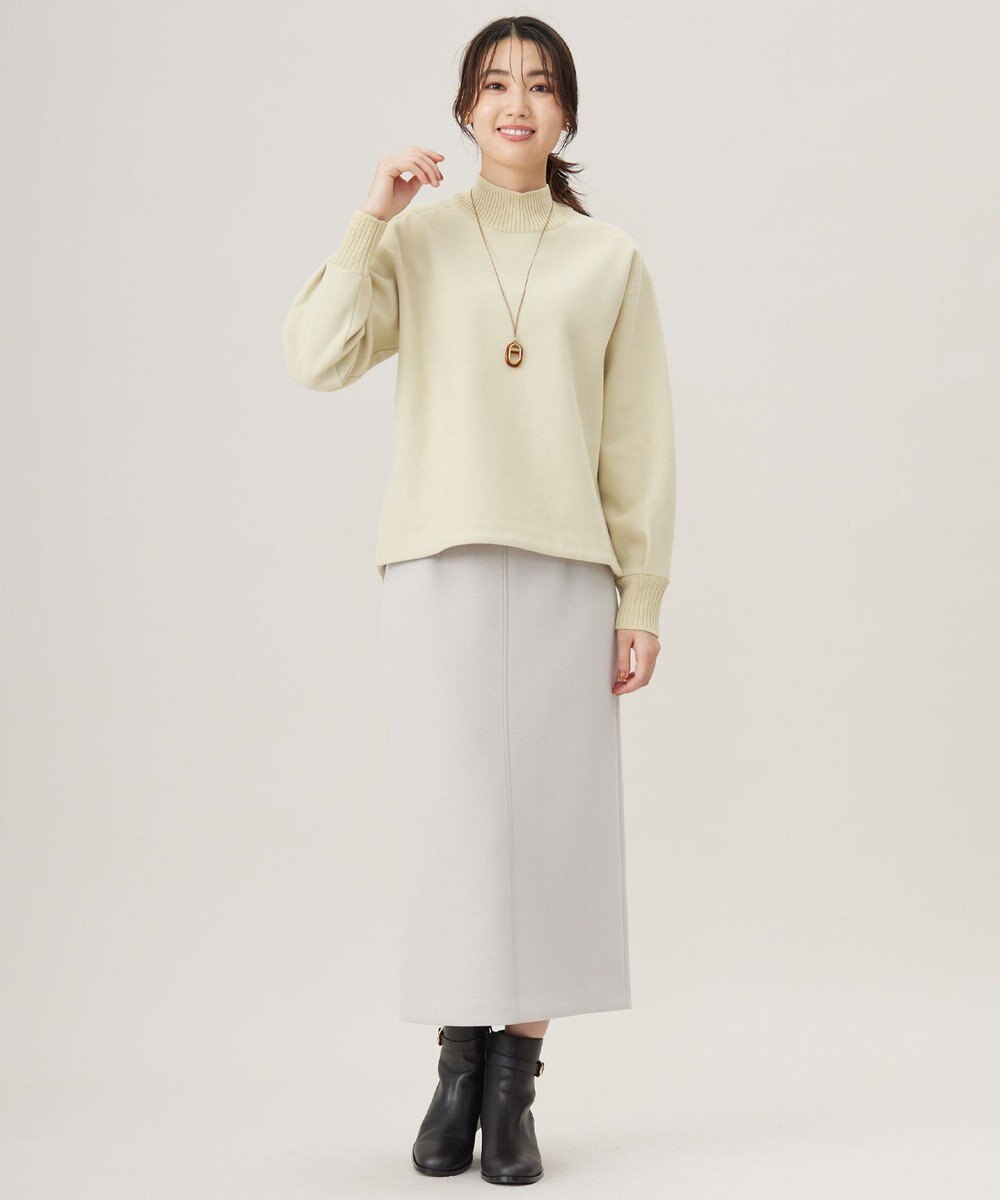 J.PRESS LADIES L 【WEB限定カラーあり・洗える】ダンボール ナロー スカート 