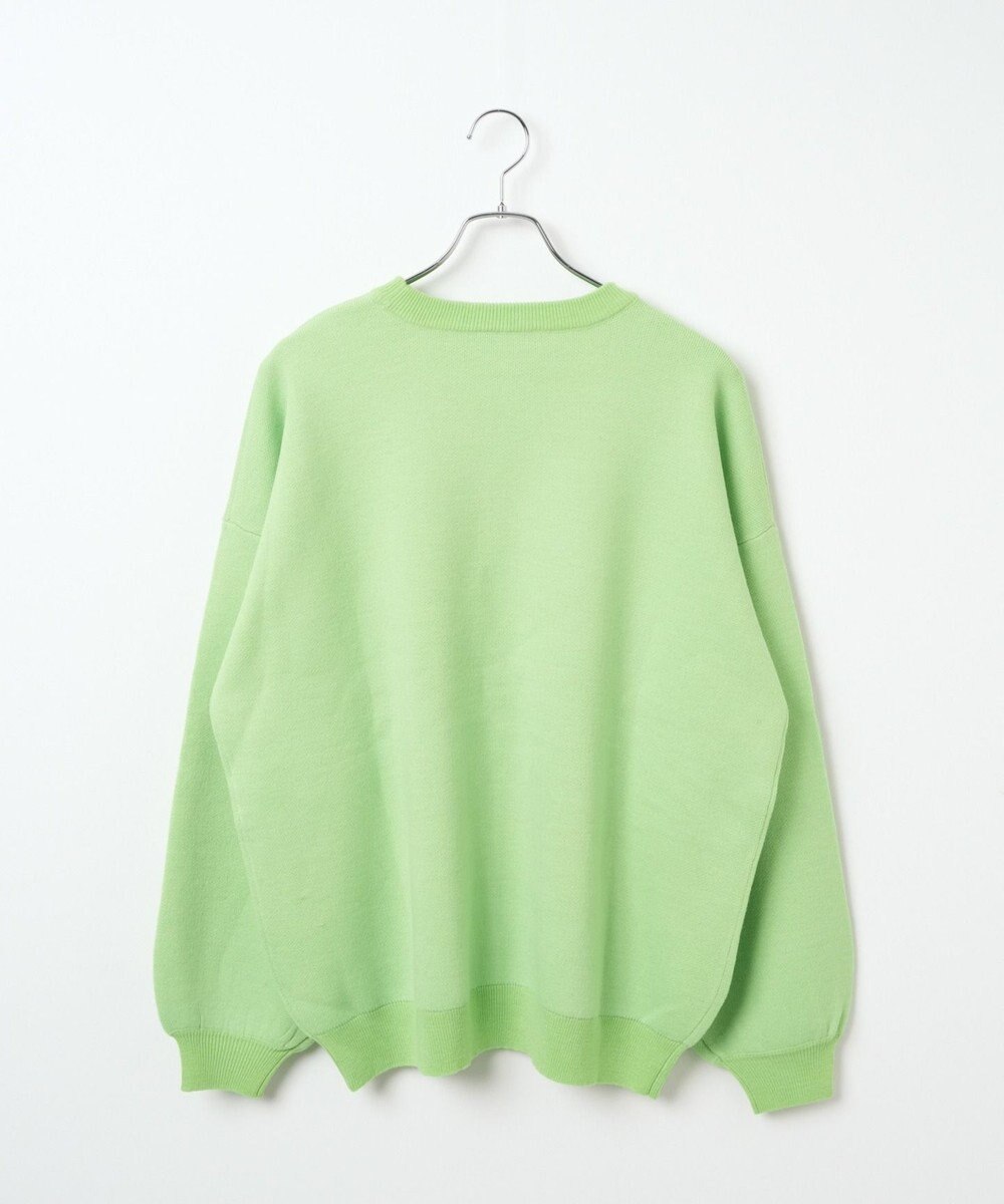 WEGO ウェーブロゴジャガードニットプルオーバー 