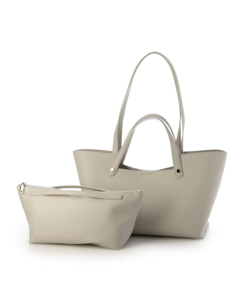 UNBILLION カシュカシュ cachecache / ポーチ付横長2ハンドルトート 