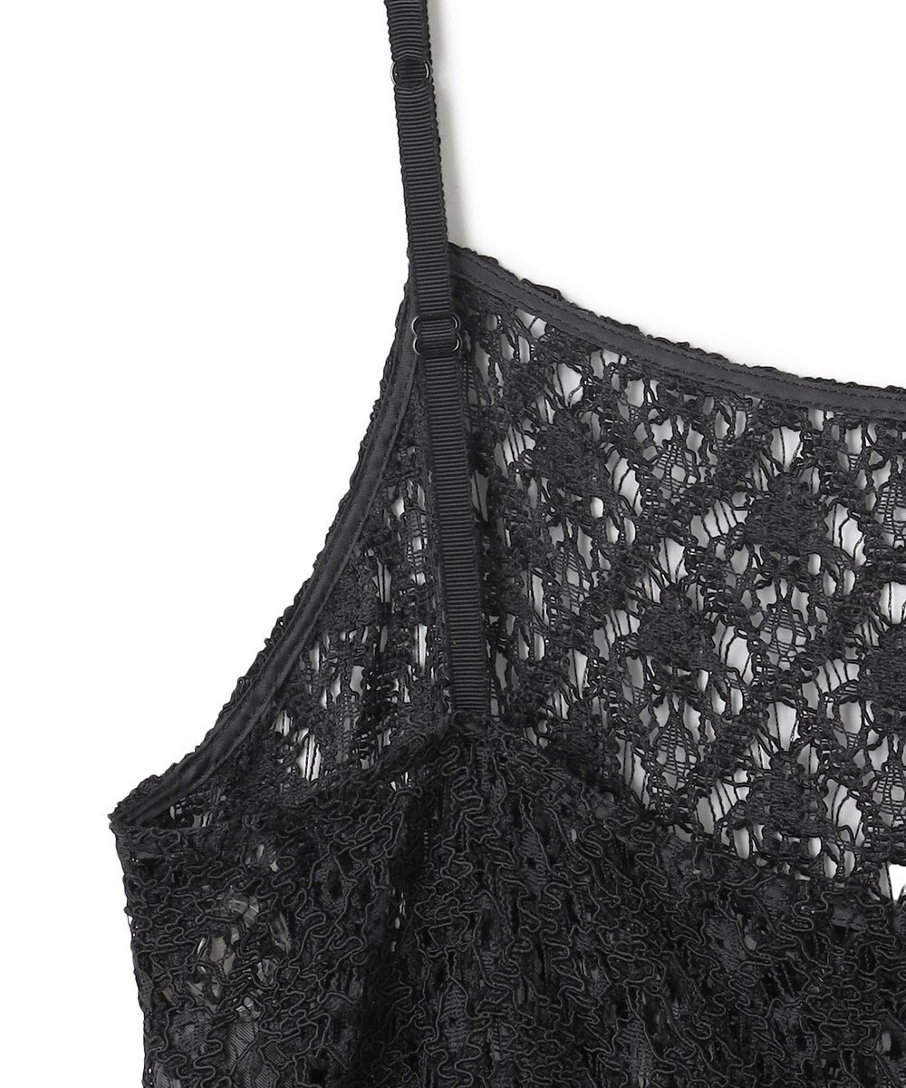 uncrave ジオメトリックレース キャミソールワンピース 