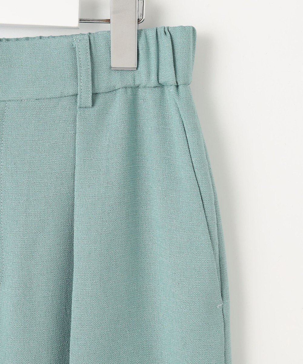 自由区 【カタログ掲載・ご好評につき新色追加・セットアップ対応】リネンライクシンセティックワイドストレート パンツ 