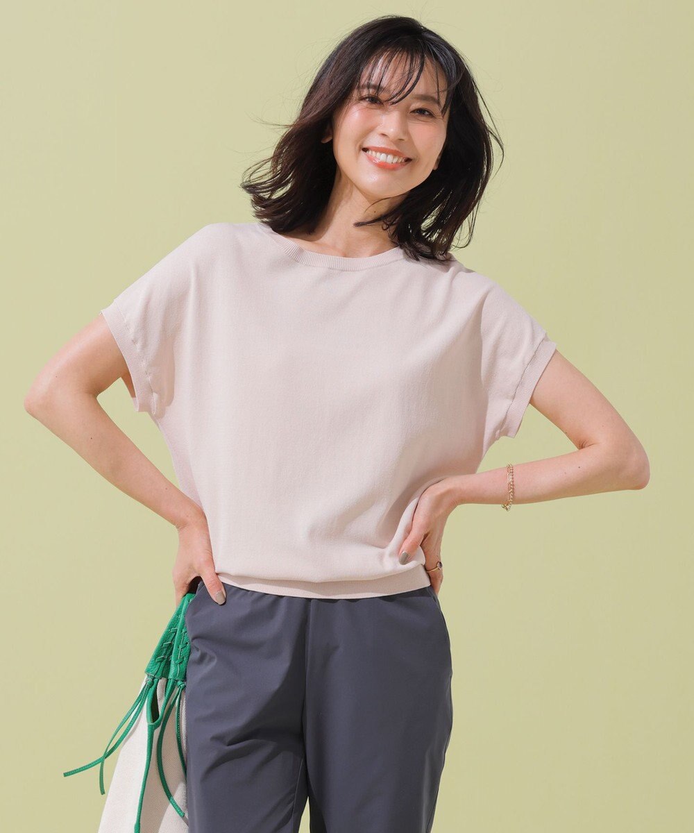 UNFILO L 【接触冷感/UVケア/抗菌防臭】スゴ機能 コンパクトニットT 