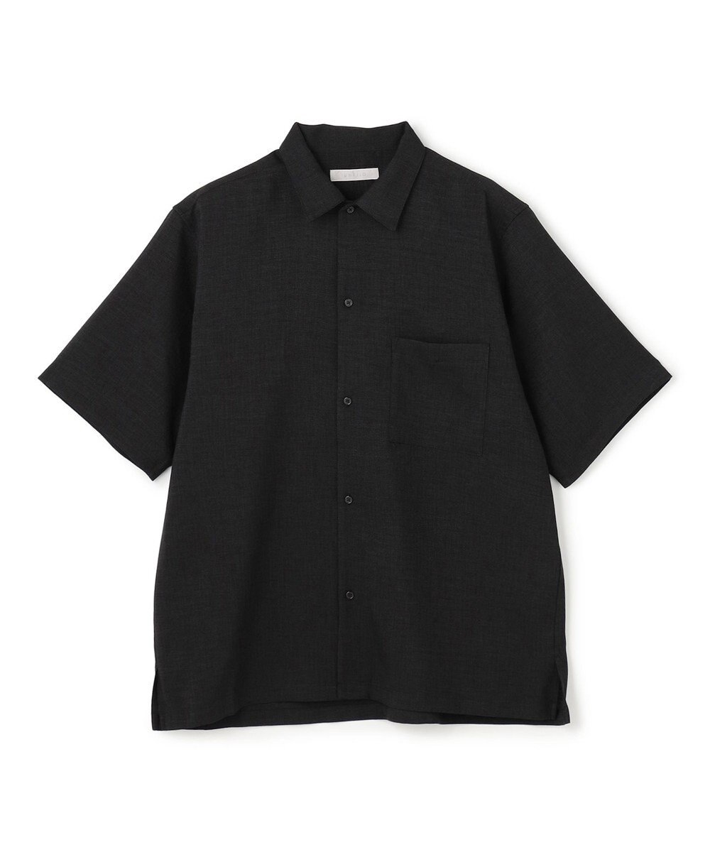 UNFILO MENS リネンライク シャツ 