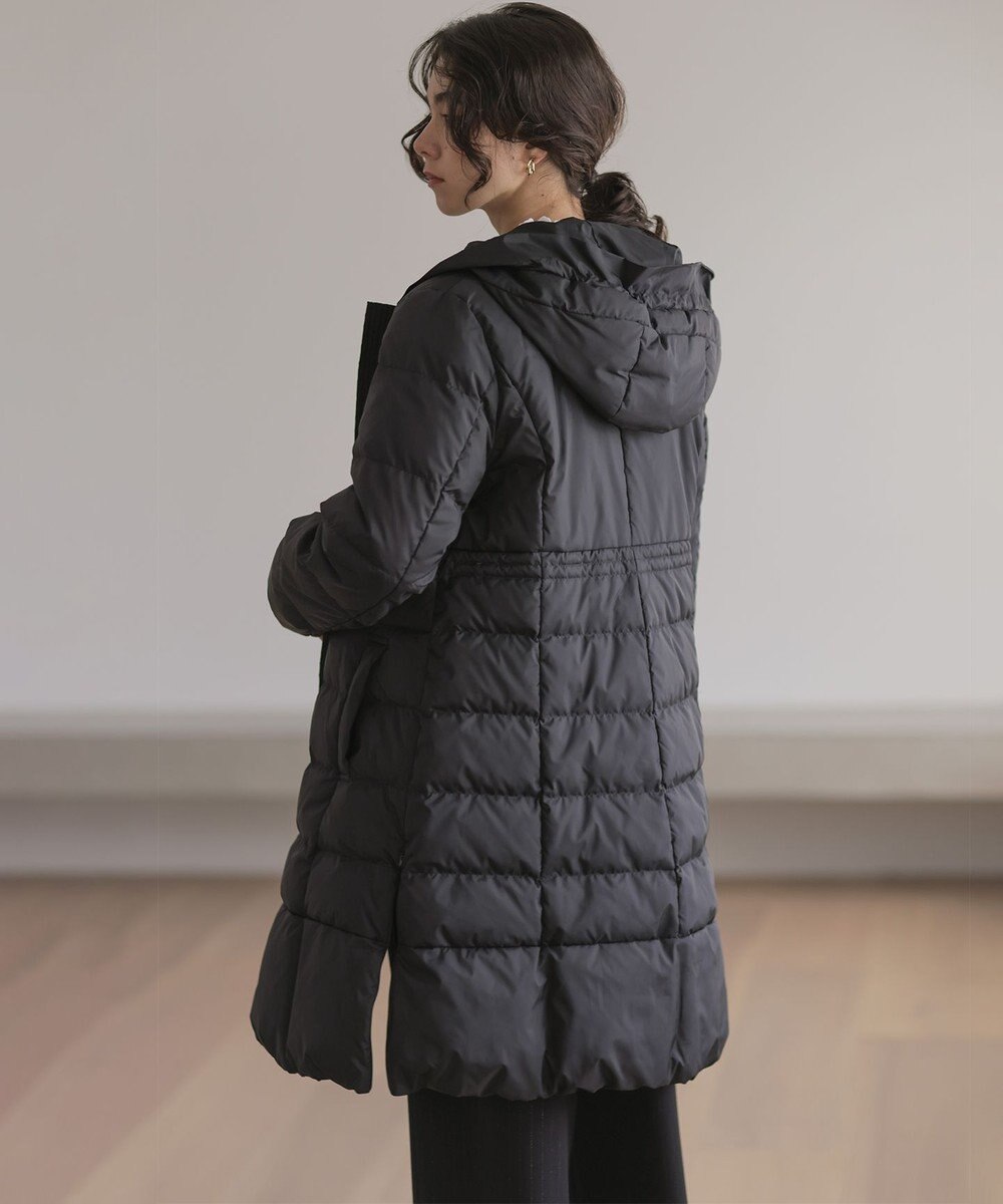 組曲 ライトタフタロング ダウン 