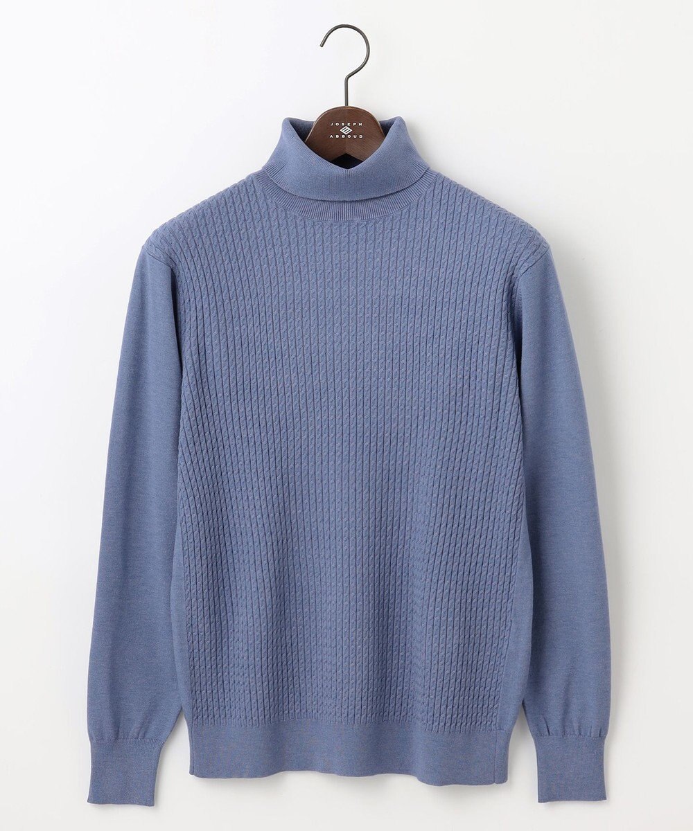 JOSEPH ABBOUD 【洗える/チクチクしない/3シーズン対応】SNOWY タートルネック ニット 