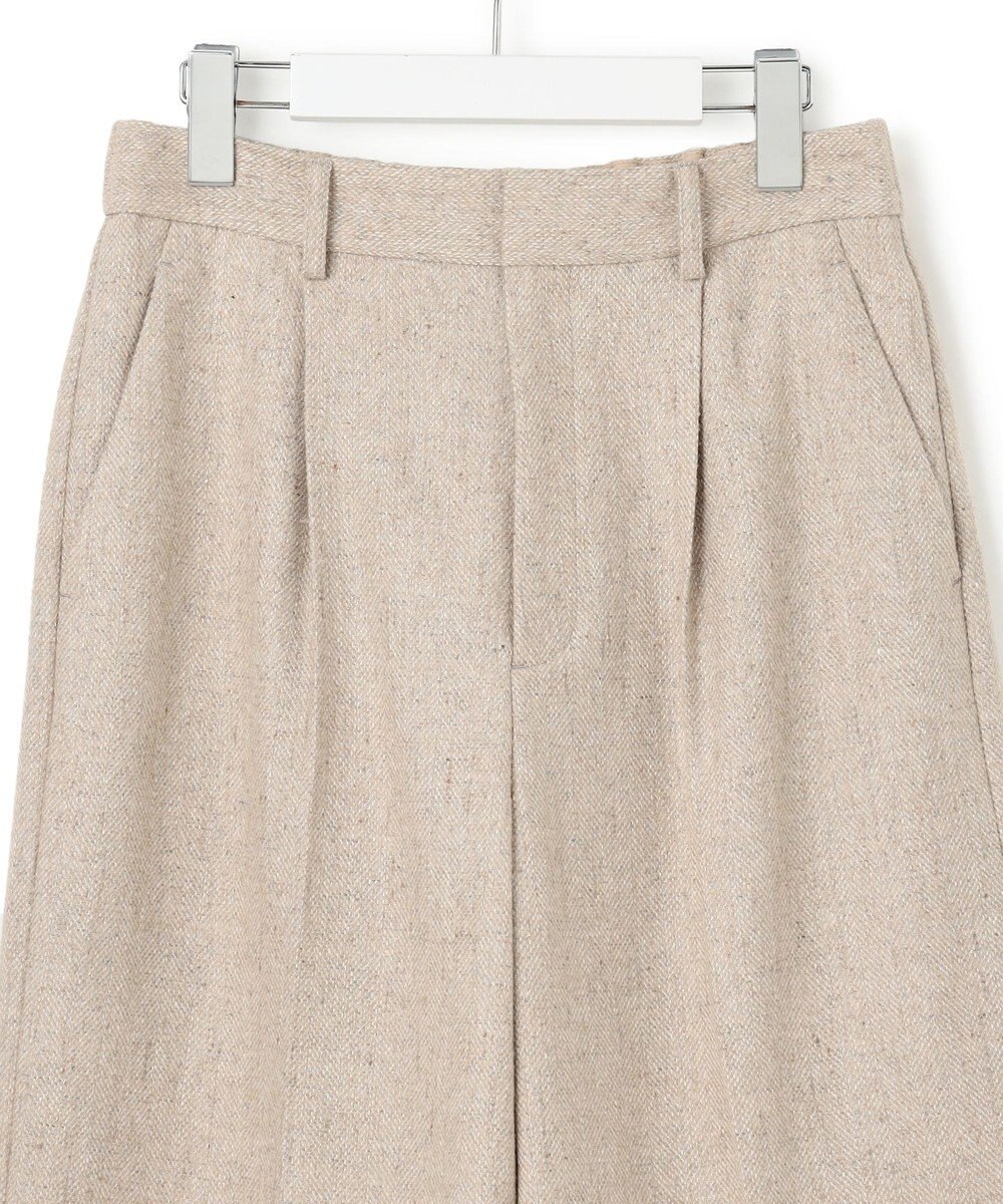 23区 S ヘリンボーンループツイード ハーフパンツ 