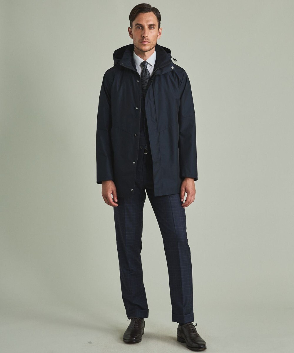 GOTAIRIKU 3シーズン対応【仕事で着用可】ラスタードビー  フーデッドブルゾン_無地(24年モデル) 