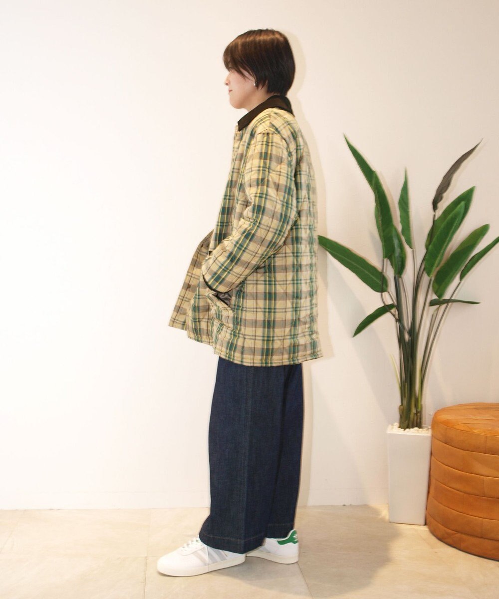 J.PRESS YORK STREET 【WOMEN】チャックキルティング ショートコート 