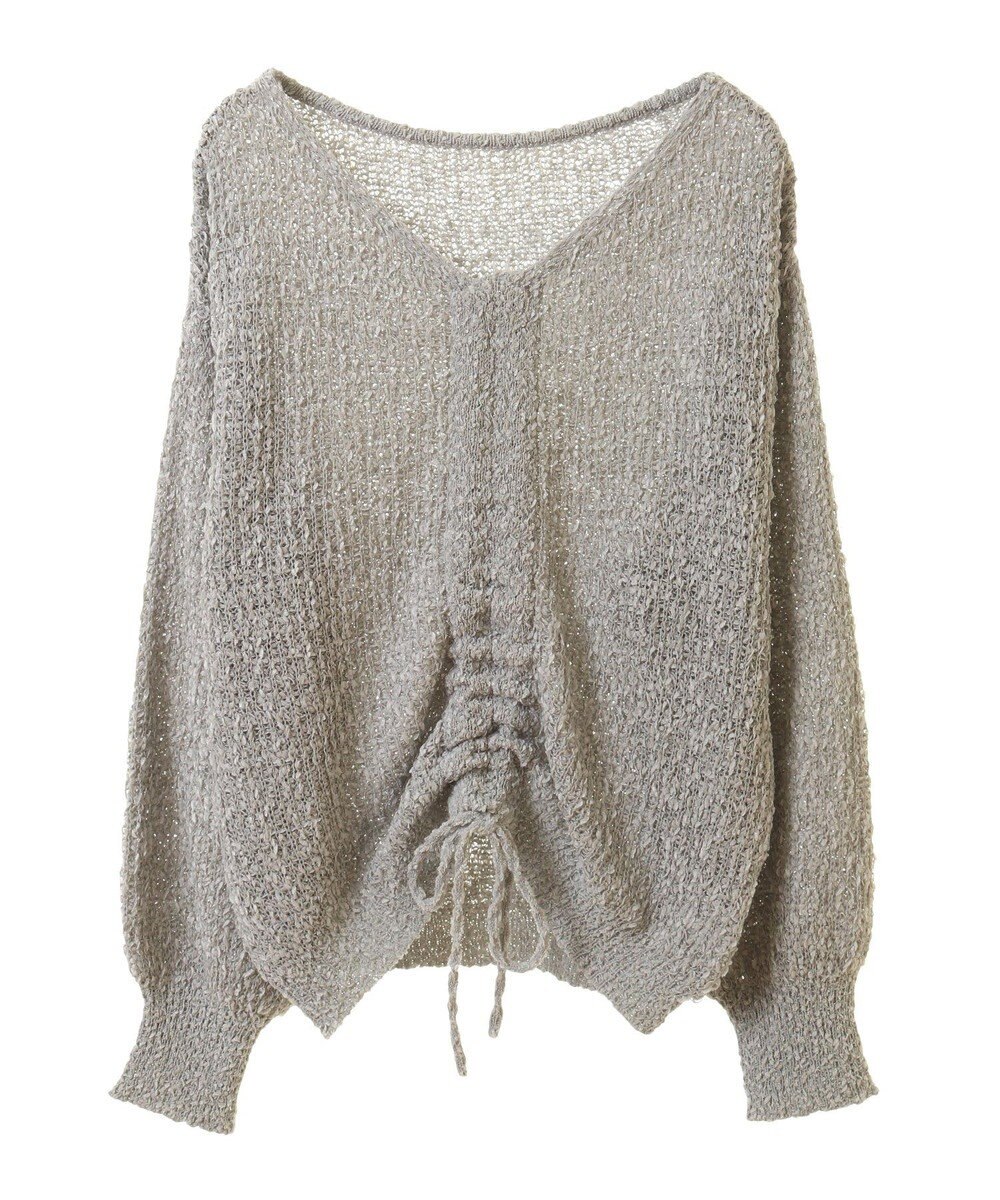 earth music&ecology ドロストニットプルオーバー 