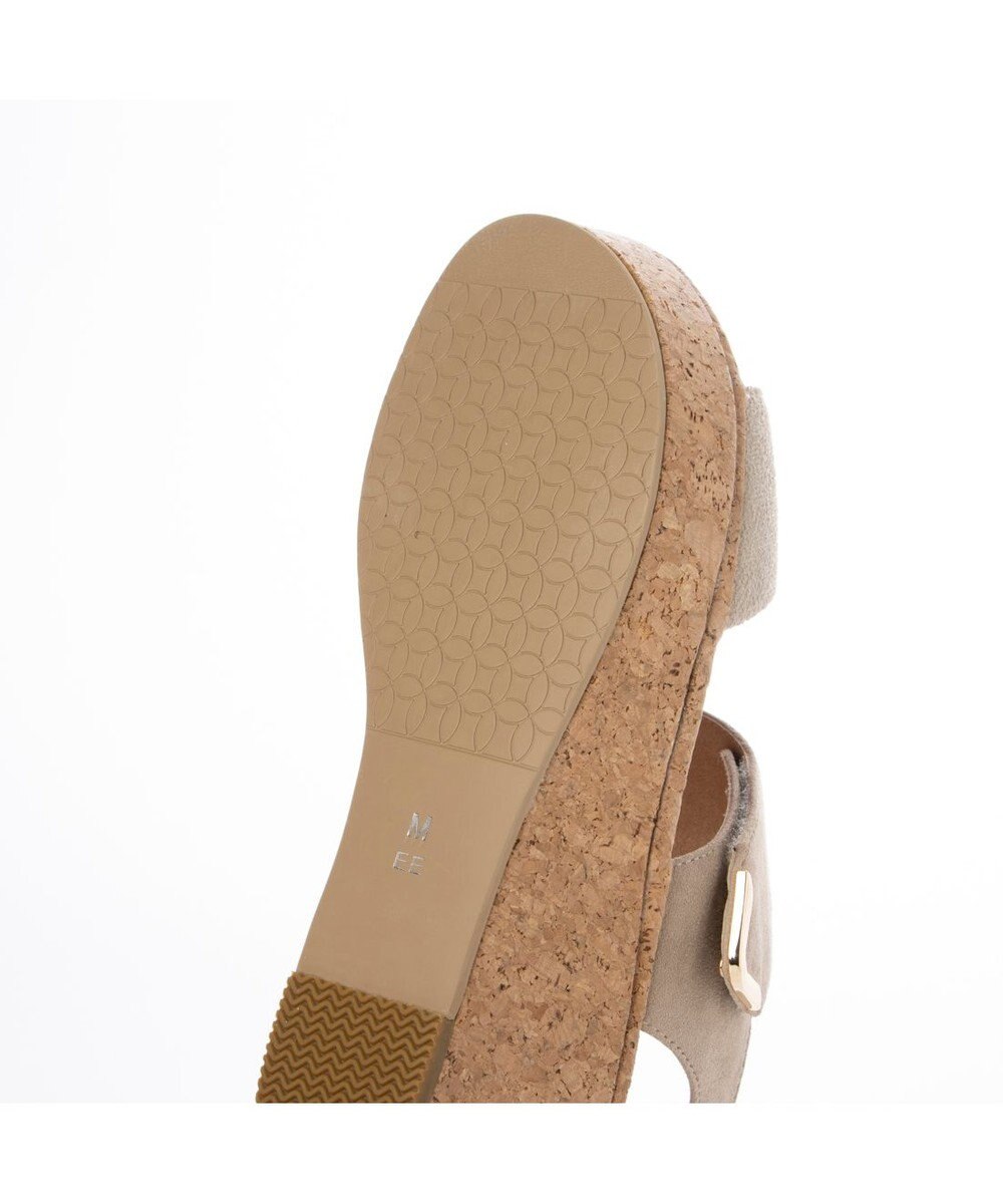 ing <ing>ワンポイントウエッジソールサンダル 