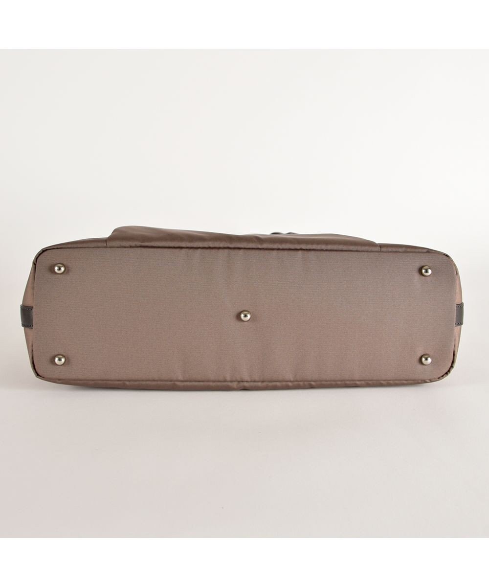 LA BAGAGERIE コーデュラ×リサイクルレザー　スクエアトート 