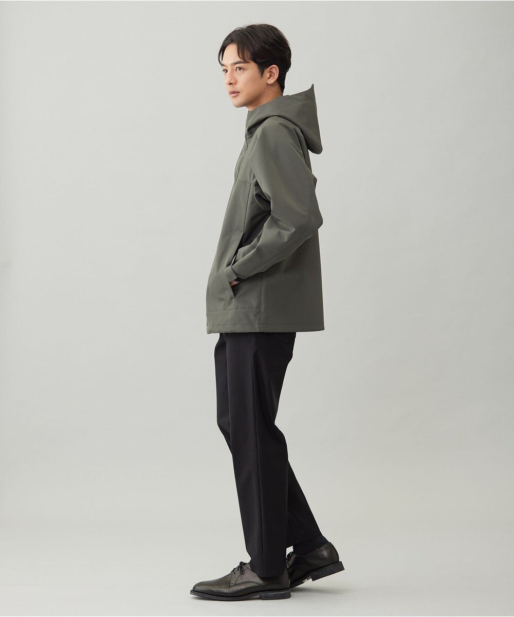 UNFILO MENS 防風撥水 フードブルゾン 