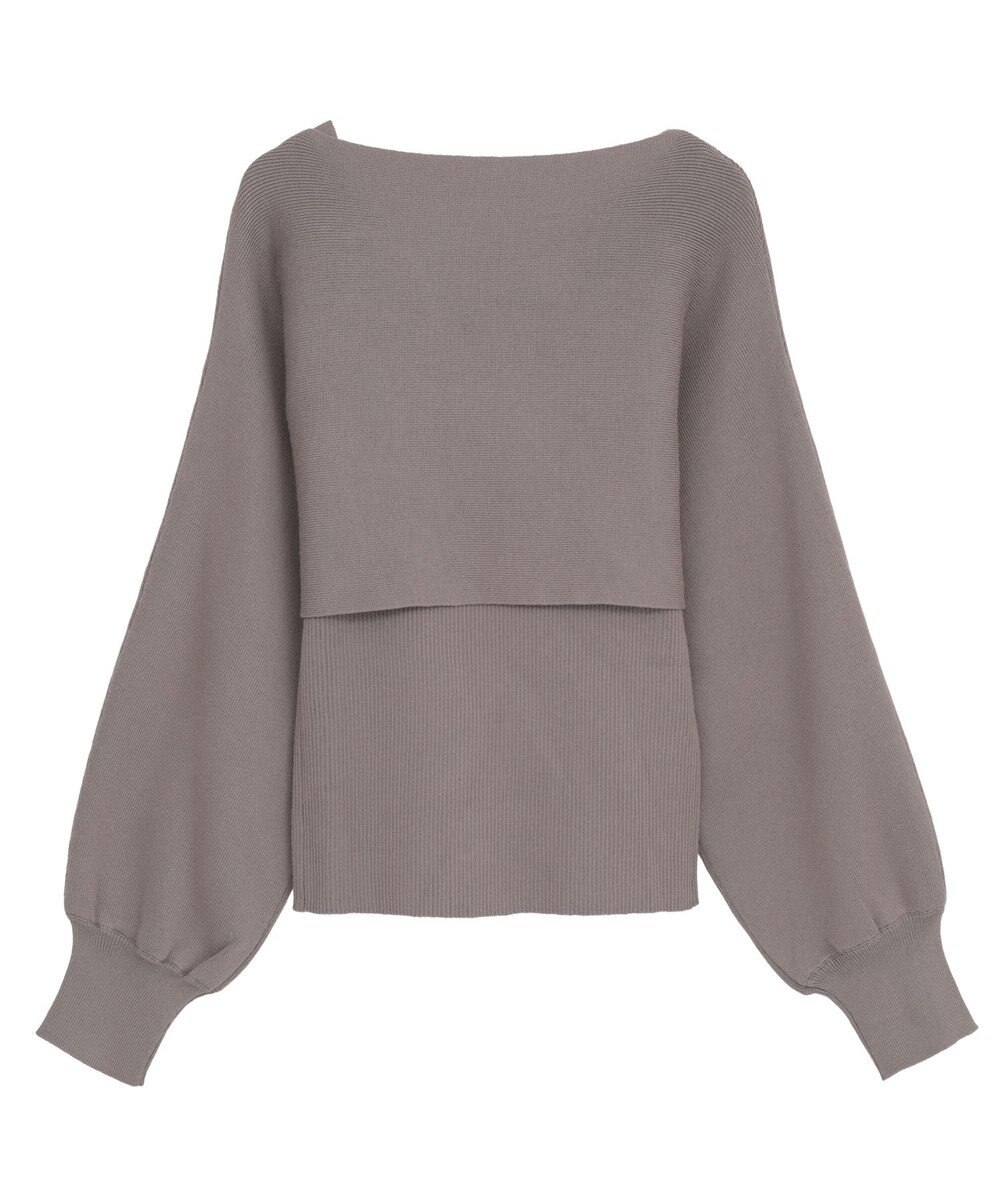 earth music&ecology 【WEB限定】リボンニットアンサンブル 