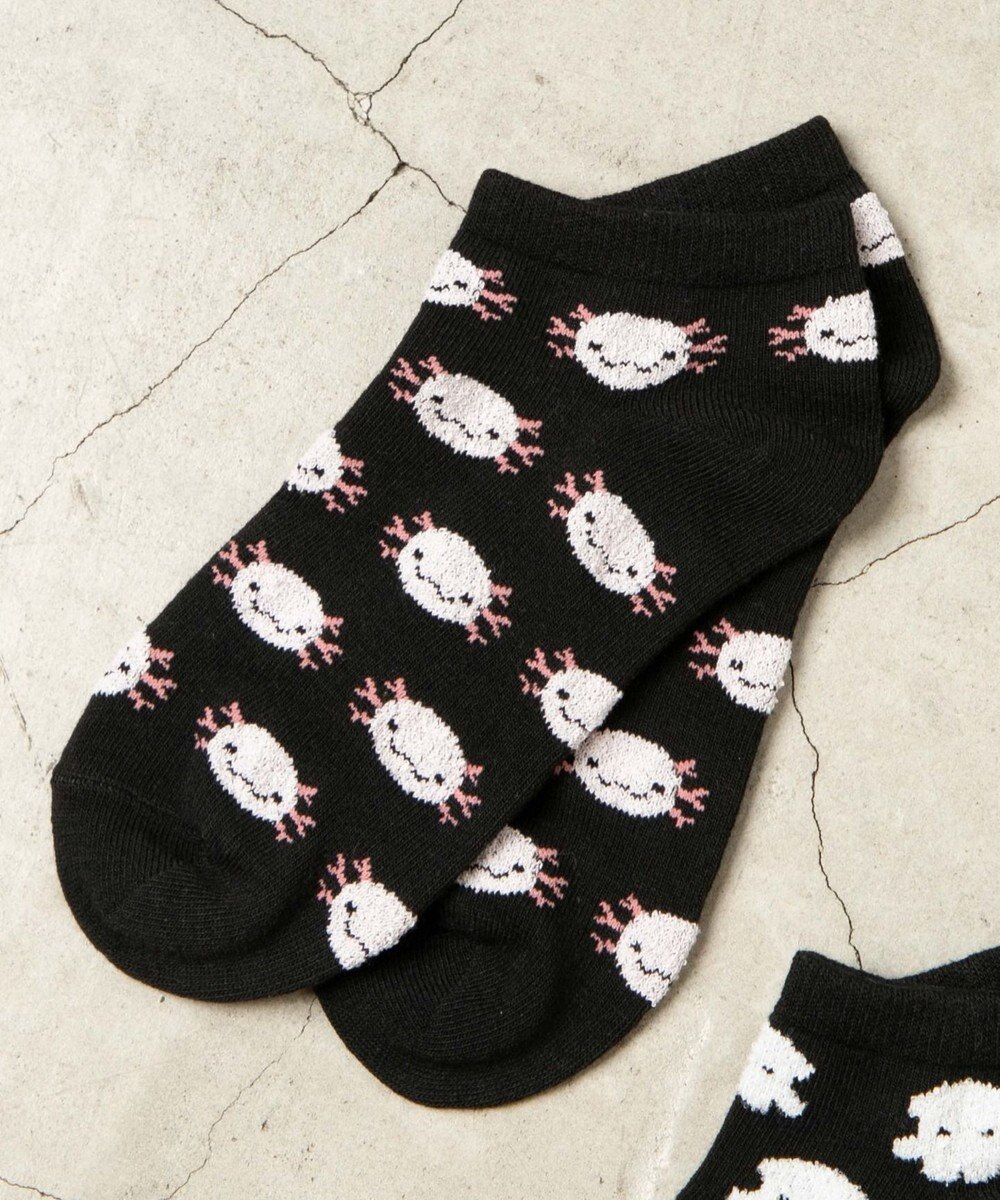 WEGO アニマル総柄ショートソックス 