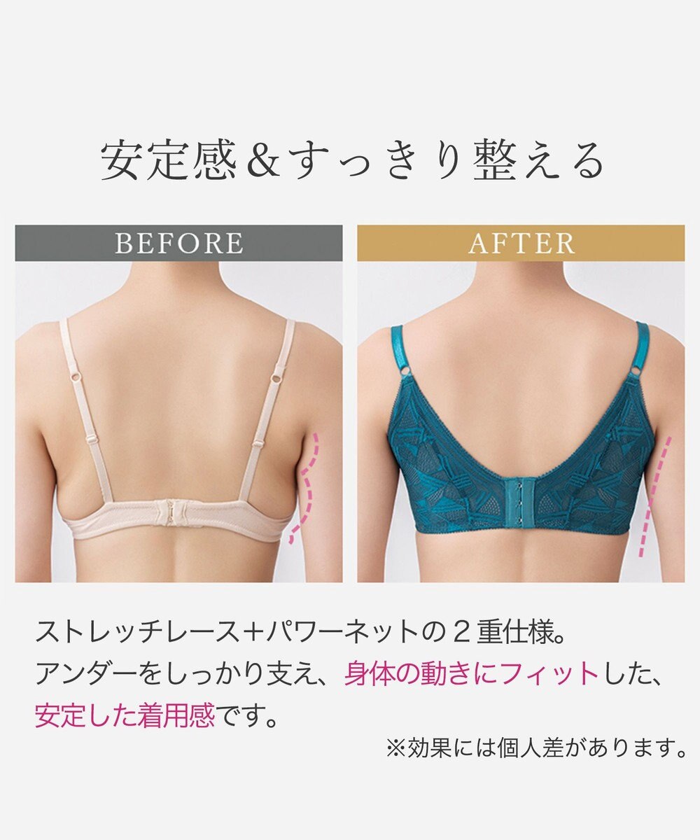 BRADELIS New York 【BRADELIS New York / 育乳補整ブラ・STEP1 集める】ウェンディバックスムーズステップ1ブラ25A1 補正 ブラジャー 