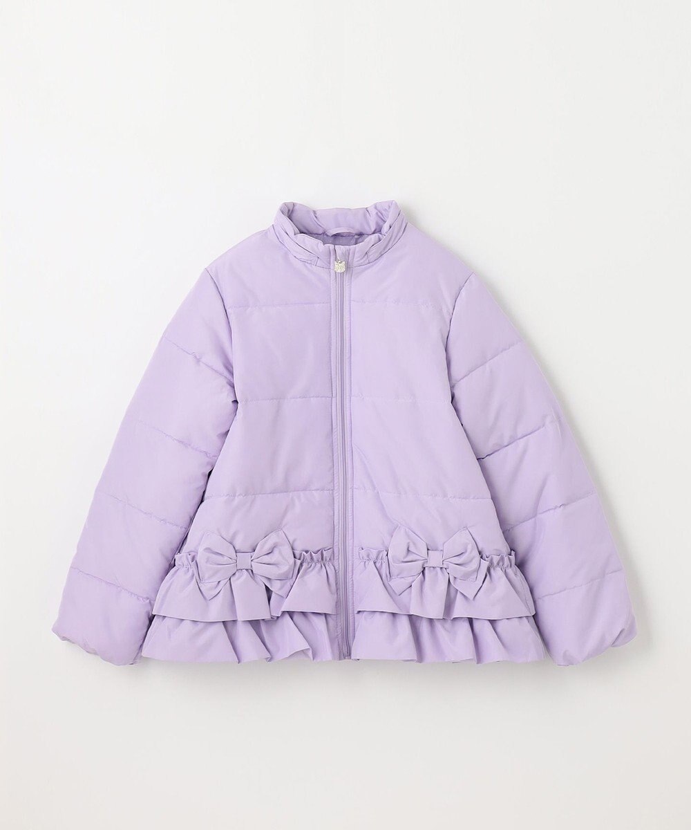 ANY KIDS 【洗濯機OK】中綿リボンコート 