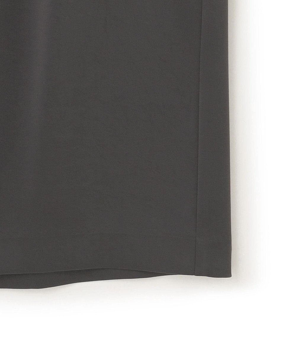 23区 【撥水加工/洗える】スムースサテン Iライン スカート 