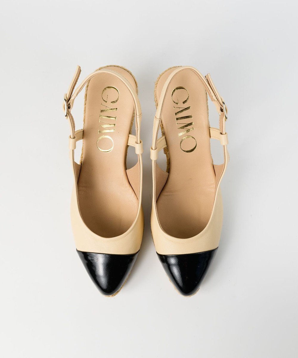 gaimo 【GAIMO/ガイモ】バックストラップウエッジパンプ/VELIA 