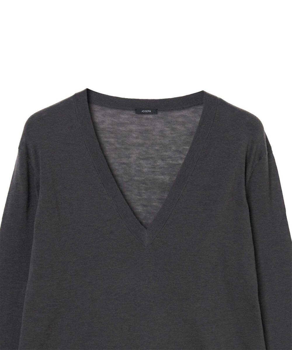 JOSEPH 【WEB＆OUTLET限定】ウールエアー Vネックニット 