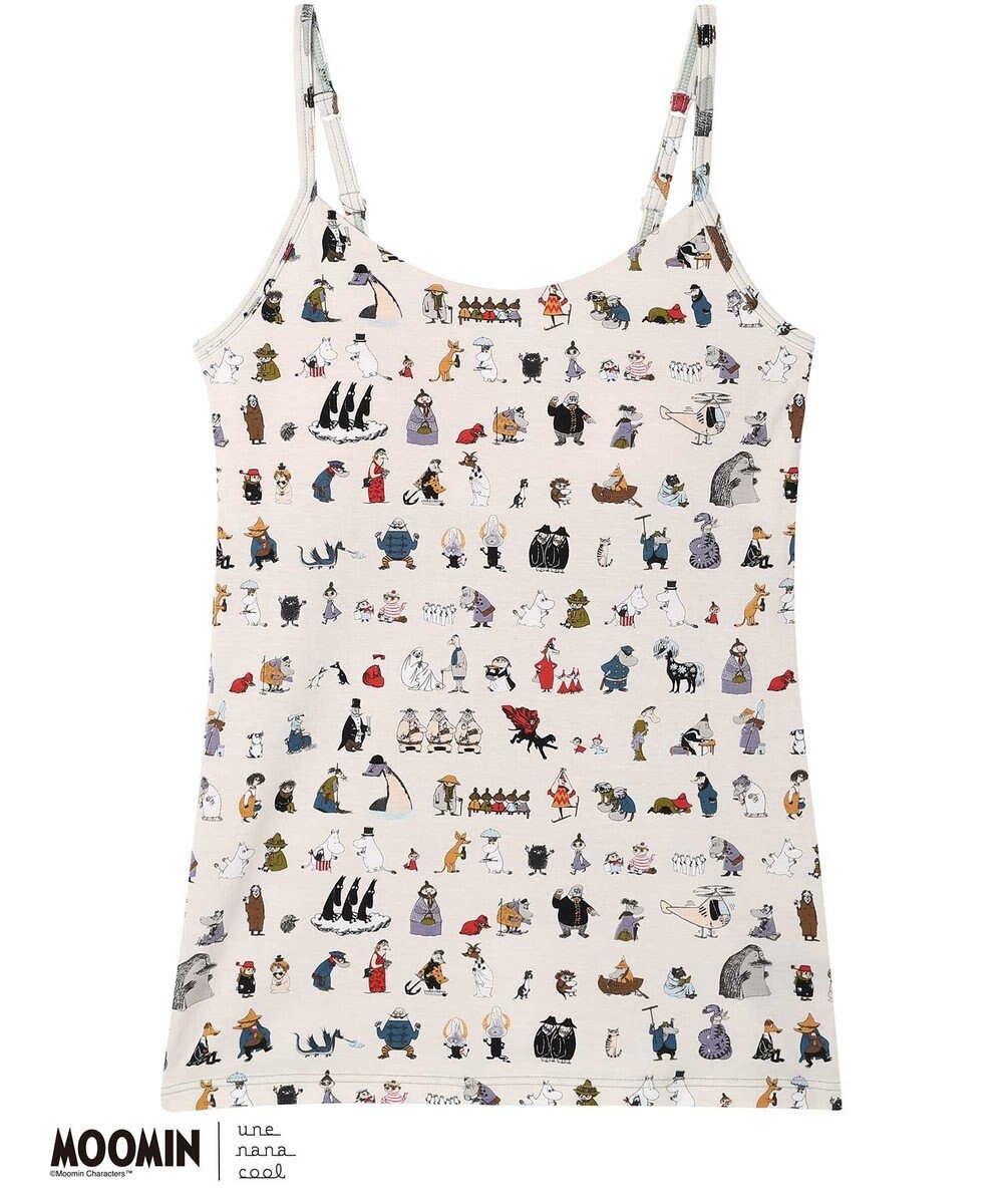 une nana cool 【ムーミン】 MOOMIN * une nana cool  カップ付きキャミソール 