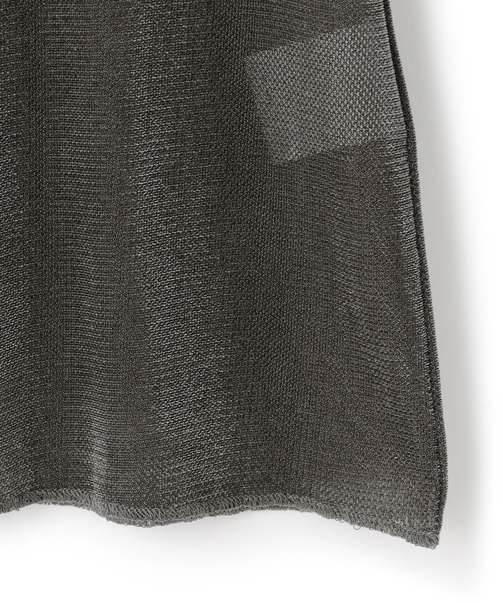 23区 S 【SLOW/一部店舗限定】ブラッシュドチュール メッシュベロア カットソー 