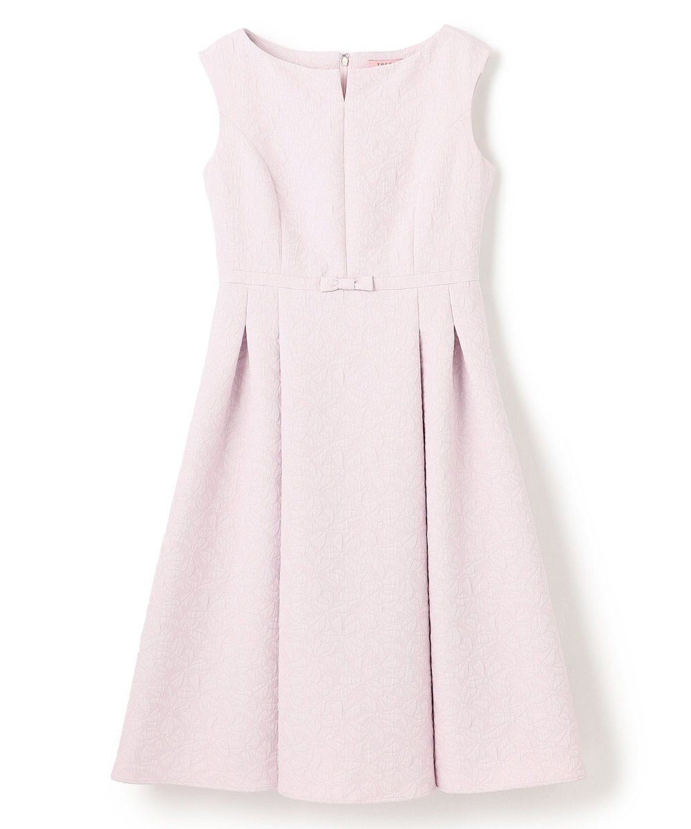 TOCCA 【WEB限定カラーあり】【消臭・洗える】RIBBON LABYRINTH JACQUARD ドレス 