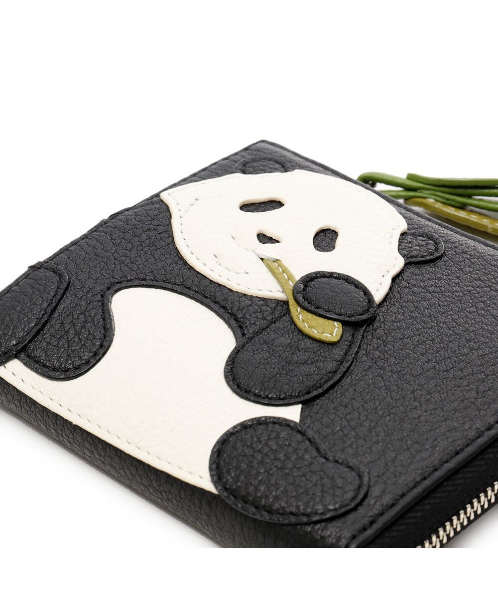 IBIZA アニマーダ　牛革　L字ファスナー財布（パンダ） 