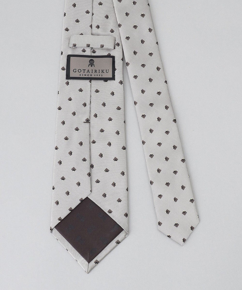GOTAIRIKU GOTAIRIKU別注【日本製】シルク ネクタイ_オリジナル柄 