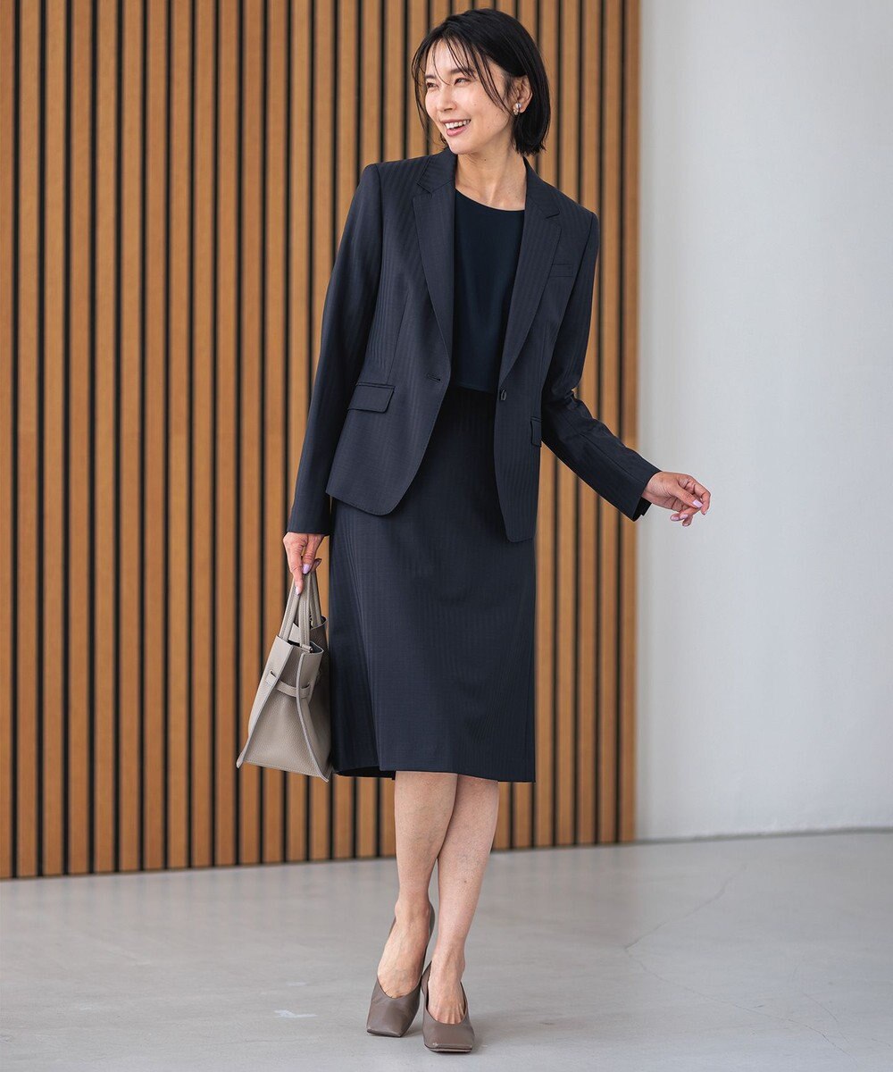 23区 【セットアップ対応】ラフィーネウール タイトスカート 