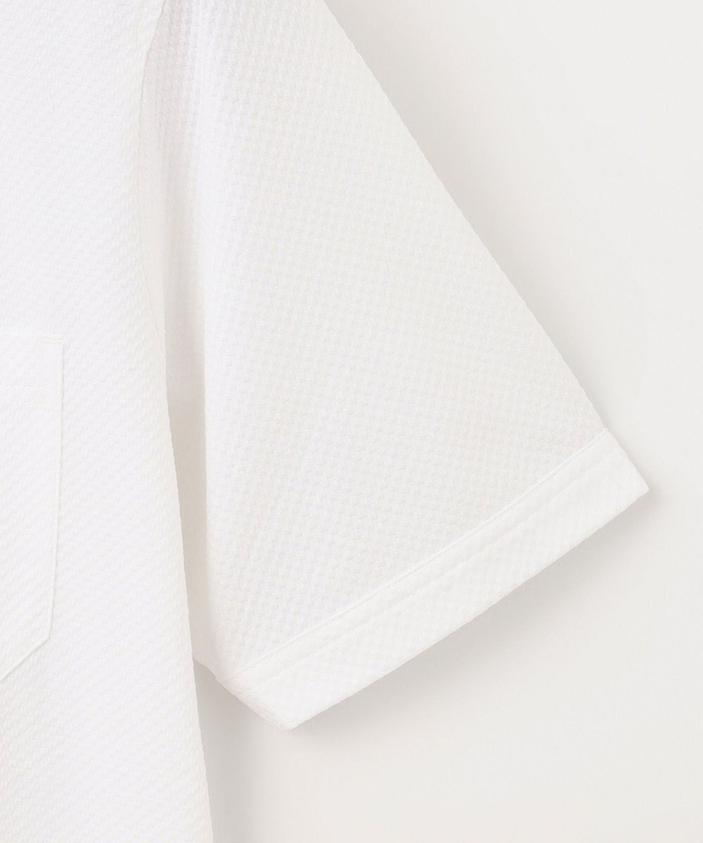 JOSEPH ABBOUD 【オーガニックコットン使用】ブロックサッカーポロシャツ 