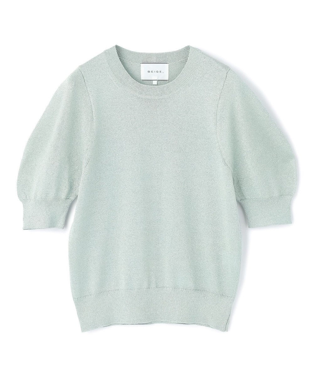 BEIGE， SMITHONITE / リュクスグリッター コクーンプルオーバー 