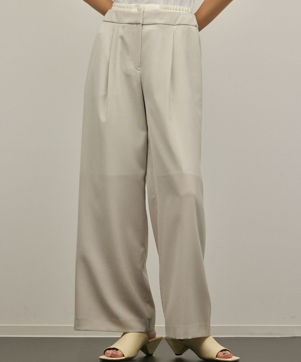 GRACE CONTINENTAL レイヤードイージーパンツ 