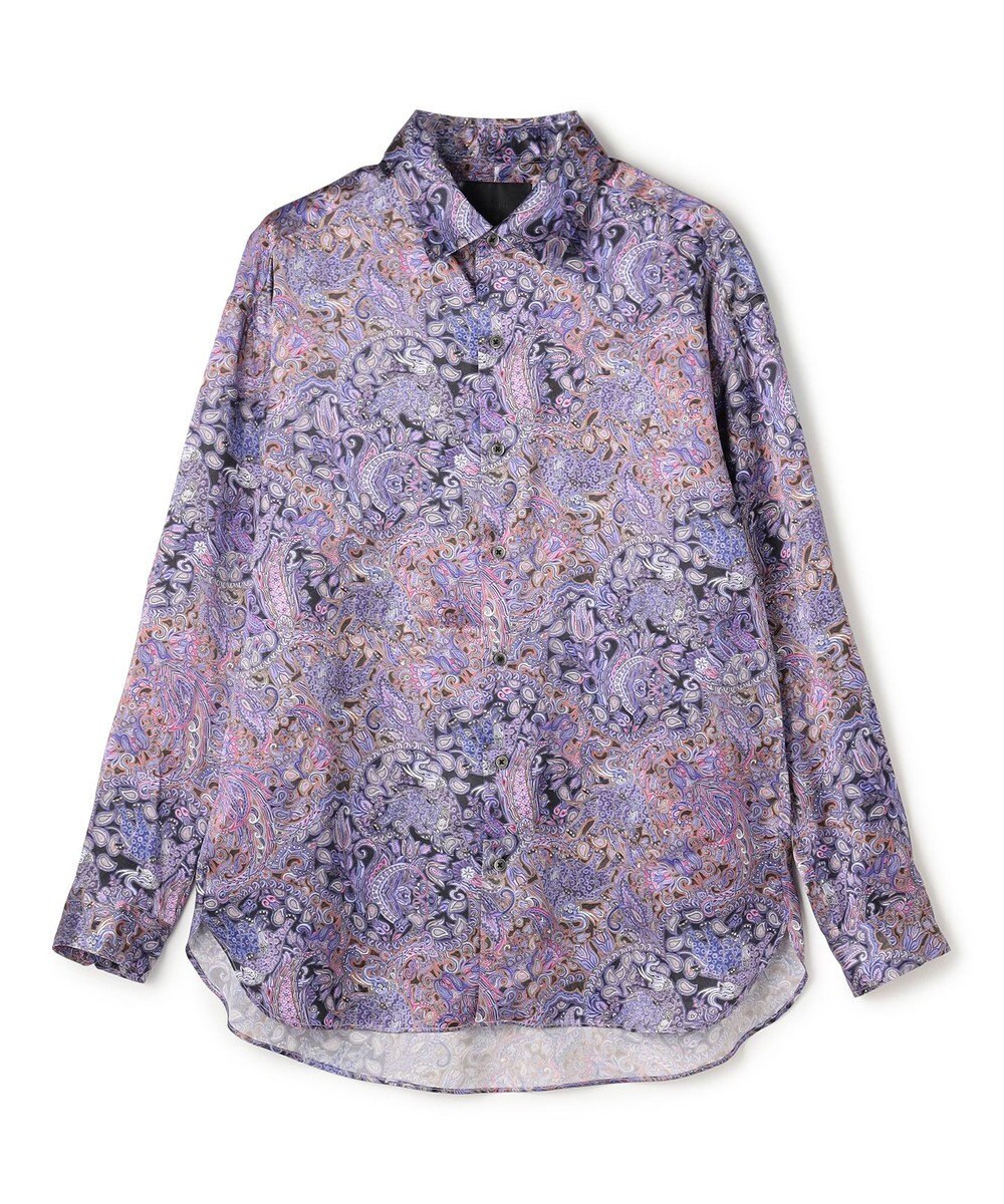 JOSEPH HOMME 【HIGH GRADE LINE】コールドレーヨンプリント　レギュラーカラーシャツ 