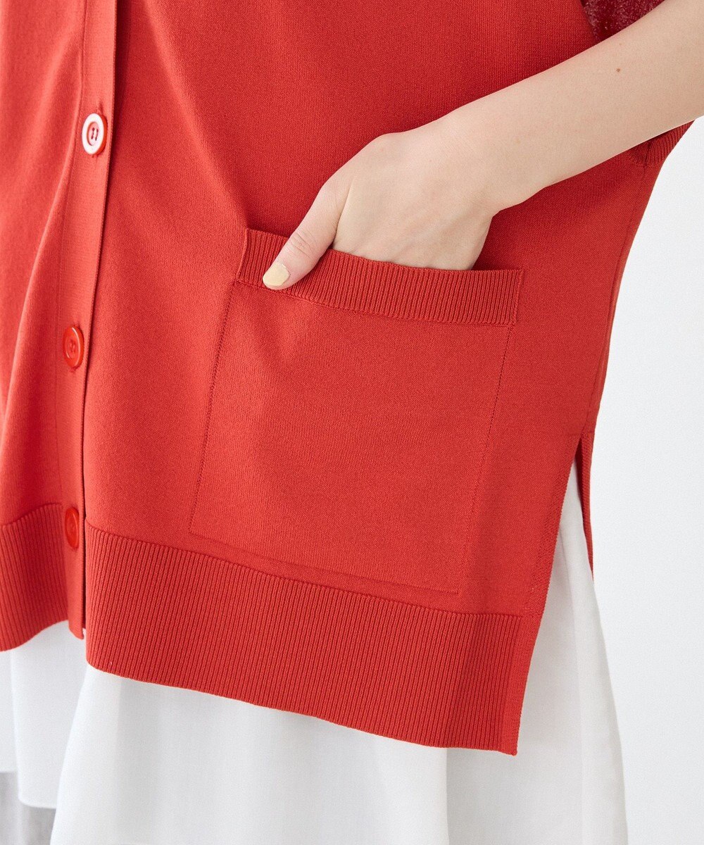 Green Parks フレンチスリーブカーディガン 