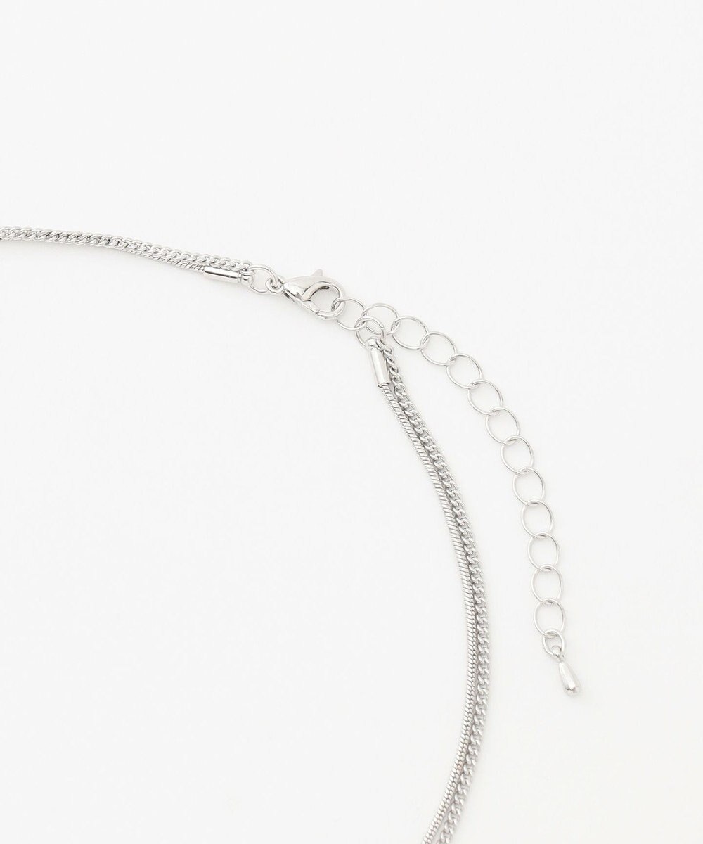 ANY ２連メタルモチーフネックレス 