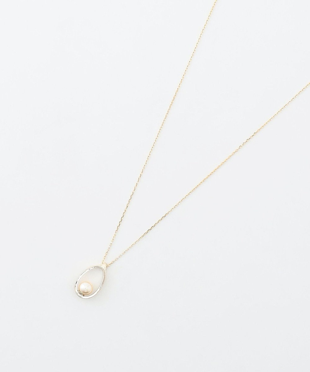 J.PRESS LADIES サークルパール ワントップ ネックレス 