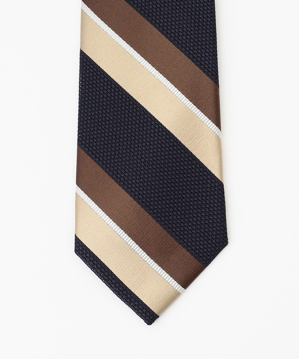 J.PRESS MEN 【JAPANESE SILK FRESCO TIE COLLECTION】マルチストライプ ネクタイ 